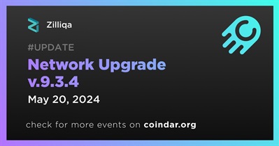 Zilliqa to Release Network Upgrade v.9.3.4 on May 20th