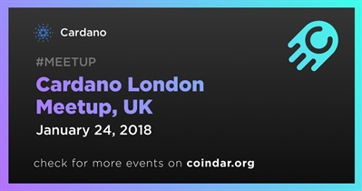 Cardano London Meetup, Reino Unido