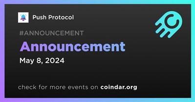 Push Protocol to Make Announcement on May 8th