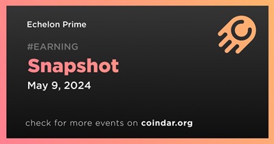 Echelon Prime to Make Snapshot on May 9th
