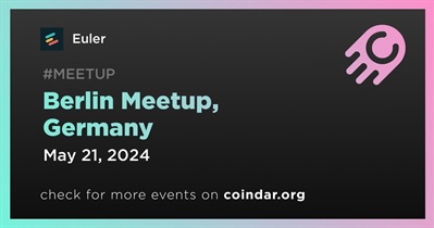 Euler to Host Meetup in Berlin on May 21st