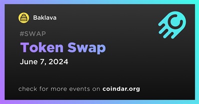 Baklava Announces Token Swap on June 7th