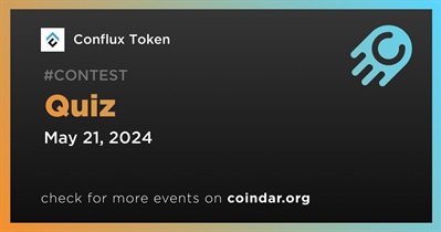 Conflux Token to Host Quiz on May 21st