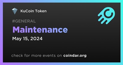 KuCoin Token to Conduct Scheduled Maintenance on May 15th