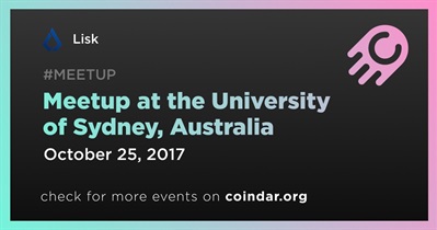 Meetup en la Universidad de Sydney, Australia