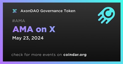 AxonDAO Governance Token to Hold AMA on X on May 23rd