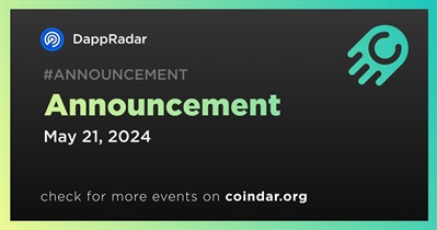 DappRadar to Make Announcement on May 21st