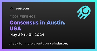 Polkadot to Participate in Consensus in Austin on May 29th