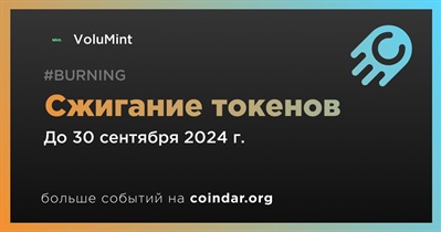 VoluMint проведет сжигание токенов в третьем квартале