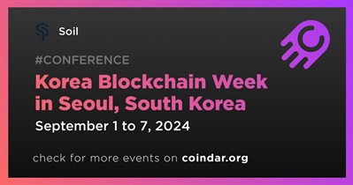 Soil to Participate in Korea Blockchain Week in Seoul