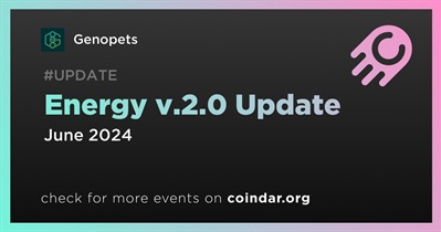 Genopets to Release Energy v.2.0 Update in June