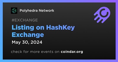 Polyhedra Network to Be Listed on HashKey Exchange on May 30th