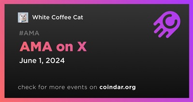White Coffee Cat to Hold AMA on X on June 1st