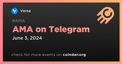 Verse to Hold AMA on Telegram on June 3rd