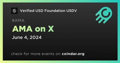 Verified USD Foundation USDV to Hold AMA on X on June 4th