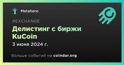 KuCoin проведет делистинг Metahero 3 июня