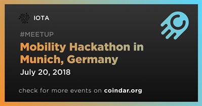 Mobility Hackathon sa Munich, Germany