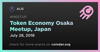 Token Economy Osaka Meetup, Japan