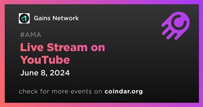 Gains Network to Hold Live Stream on YouTube on June 8th