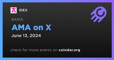 IDEX to Hold AMA on X on June 13th