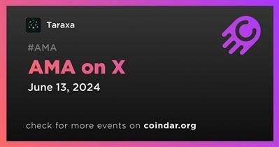 Taraxa to Hold AMA on X on June 13th