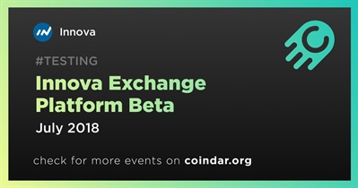 Innova Exchange Platform Beta