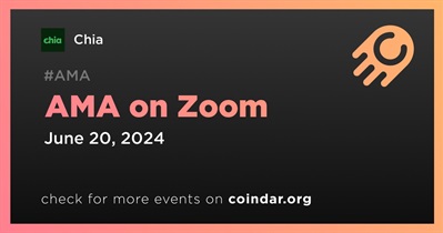 Chia to Hold AMA on Zoom on June 20th