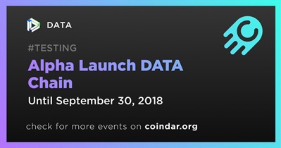 Alpha Launch DATA Chain