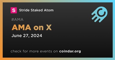 Stride Staked Atom to Hold AMA on X on June 27th