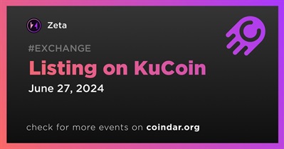 Zeta to Be Listed on KuCoin on June 27th
