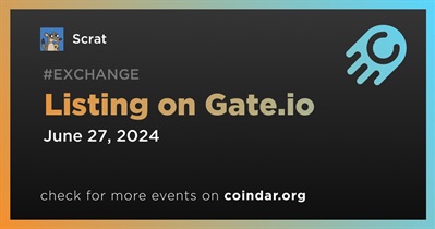 Scrat to Be Listed on Gate.io