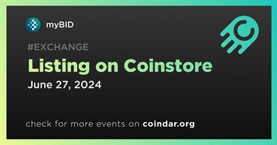 MyBID to Be Listed on Coinstore