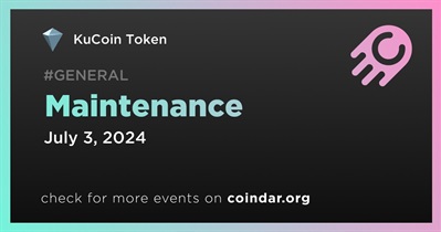 KuCoin Token to Conduct Scheduled Maintenance on July 3rd
