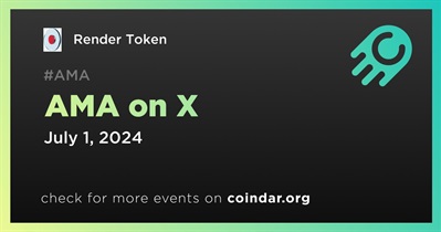 Render Token to Hold AMA on X on July 1st