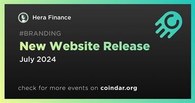 Hera Finance to Release New Website in JUly