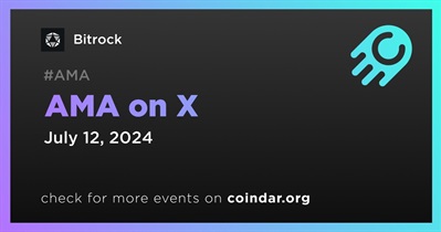 Bitrock to Hold AMA on X on July 12th