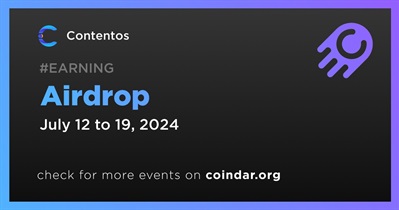 Contentos to Hold Airdrop