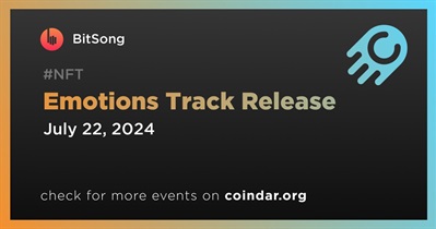 BitSong to Release Emotions Track on July 22nd