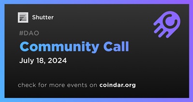 Shutter to Host Community Call on July 18th