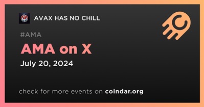 AVAX HAS NO CHILL to Hold AMA on X on July 20th