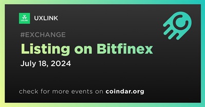 UXLINK to Be Listed on Bitfinex