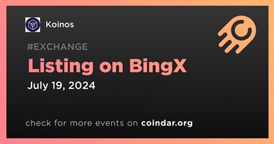 Koinos to Be Listed on BingX