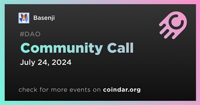 Basenji to Host Community Call on July 24th