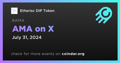 Etherisc DIP Token to Hold AMA on X on July 31st