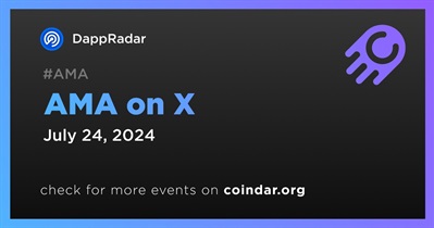 DappRadar to Hold AMA on X on July 24th