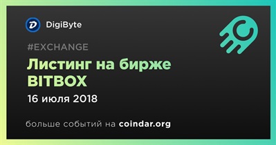 Листинг на бирже BITBOX