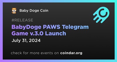 BabyDoge PAWS Telegram 게임 v.3.0 출시