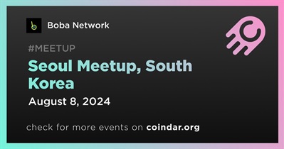 Boba Network to Host Meetup in Seoul on August 8th