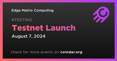 Edge Matrix Computing to Launch Testnet on August 7th