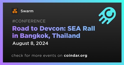 Swarm to Participate in Road to Devcon: SEA Rall in Bangkok on August 8th